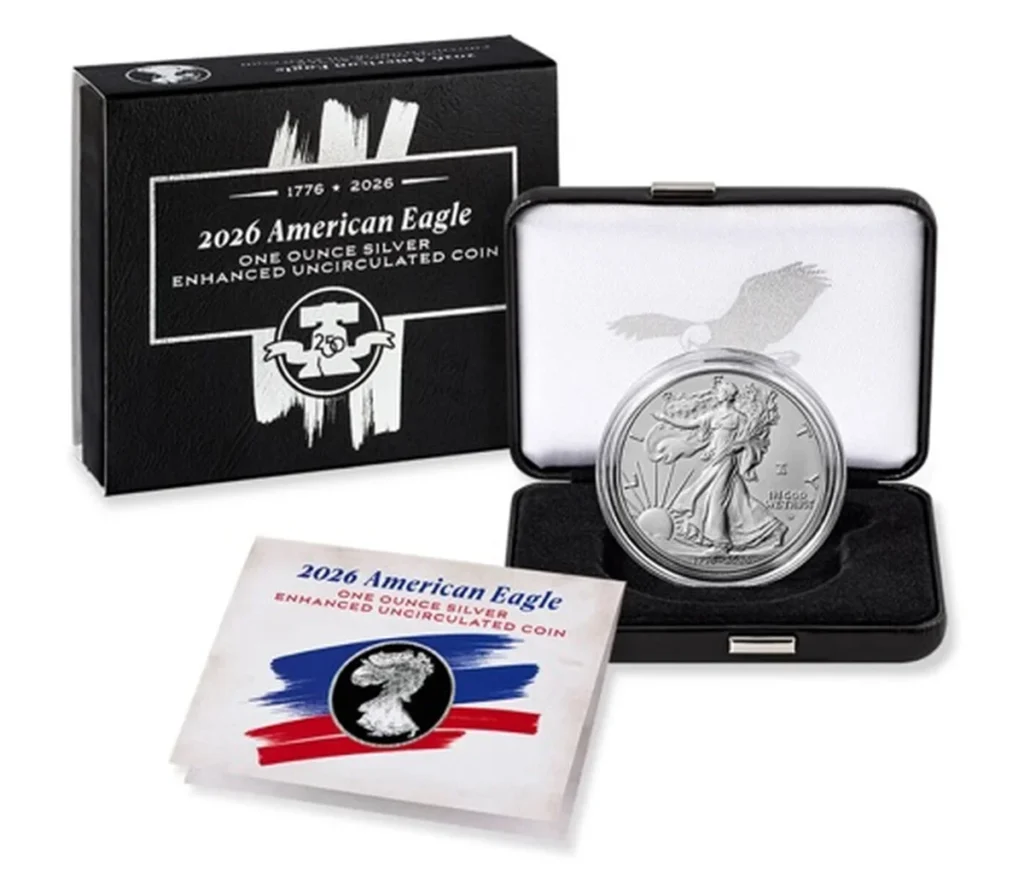 American Eagle silver coin from US Mint