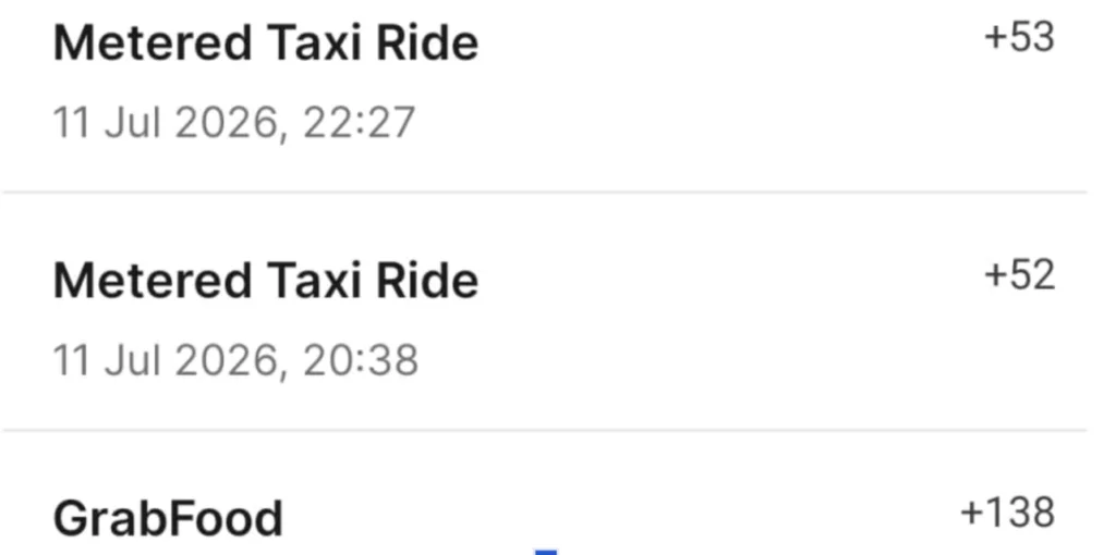Monthly Flash Sale promotion interface on Grab app
