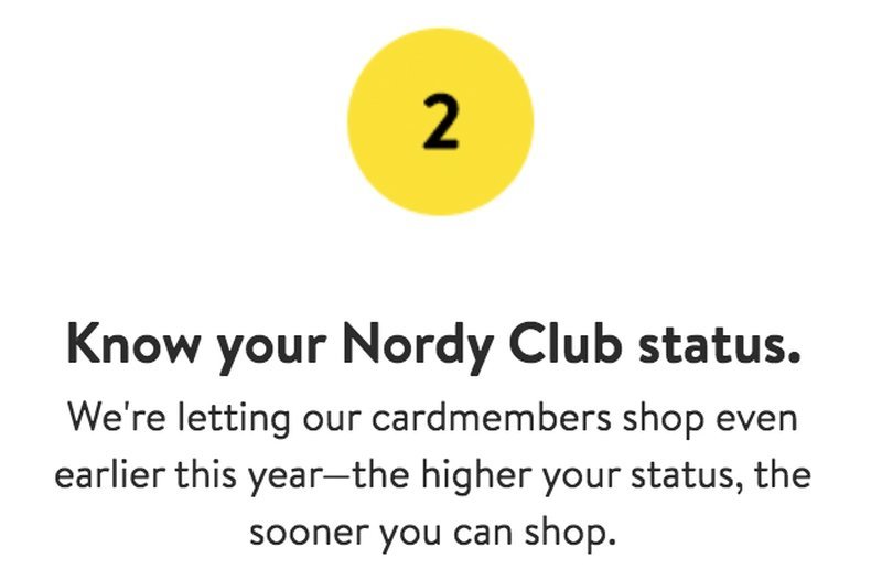 Know your Nordy Club tier for early access