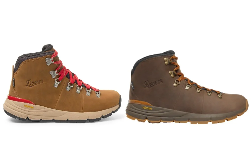 Altra and La Sportiva trail running shoes side by side